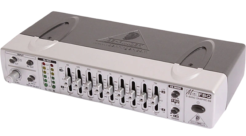 Figure 1 - Typical hardware graphic equalizer equalizer