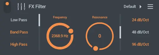 Figure 2 - Typical filter plugin Filters